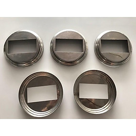Mua Combo 10 Chụp đế Inox cho sắt hộp 30x60  40x80  50x100