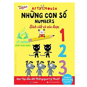 Arty Mouse Những con số (sách viết và xóa được) - Marty Neumeier