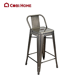 Mua Ghế quầy bar có tựa lưng bằng thép sơn tĩnh điện cao cấp RUDI 391832/391833/391834/391835.NHẬP KHẨU VÀ PHÂN PHỐI CHÍNH HÃNG COBI HOME