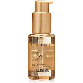 Tinh dầu dưỡng tóc L'OREAL SERIE EXPERT WHEAT OIL ABSOLUT REPAIR Nourishing serum 30ml