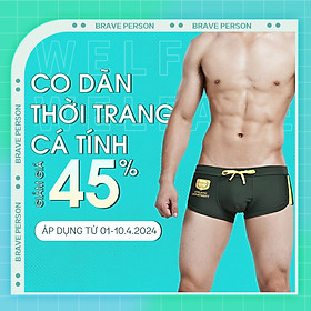 Quần Bơi Nam Phong Cách Seobean S0806 - Quần Bơi Boxer Thời Trang Sexy - Thiết Kế Dây Rút Thể Thao Cá Tính