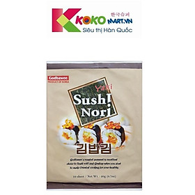 Rong Biển Cuộn Cơm Sushi Nori 10 Lá