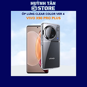 Ốp lưng x90 pro plus chống sốc CLEAR COLOR VER 4 trong suốt không ố vàng bảo vệ camera phụ kiện huỳnh tân store
