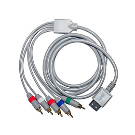 Component AV Cable Audio Video High Definition Cord for Nintendo Wii