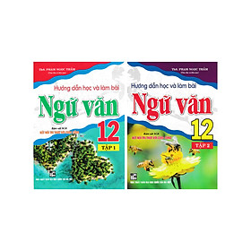 Sách - Combo Hướng Dẫn Học Và Làm Bài Ngữ Văn 12 - Tập 1 + 2 (Bám Sát SGK Kết Nối Tri Thức Với Cuộc Sống) (Bộ 2 Cuốn)HA