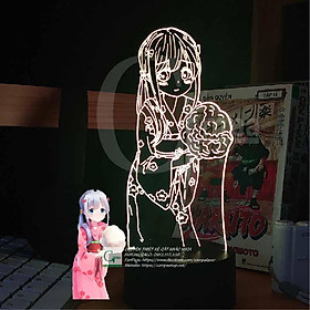 Mua Đèn Ngủ Anime LED 3D Eromanga Sensei Izumi Sagiri Type 02 AEMS0102 16 màu tùy chỉnh - COMPA SHOP