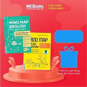 [Download Sách] Combo Mindmap English Grammar và Mindmap English Vocabulary - Học Kèm App Online