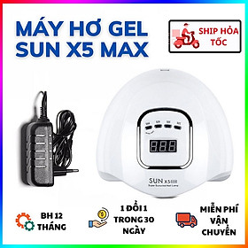 Máy Hong Hơ Hấp Sấy Làm Khô Sơn Gel Móng Tay Chân- Phụ Kiện Làm Nail Mini Sun X7, X5 MAX Có Bảo Hành