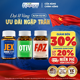 Combo Sức Khỏe Toàn Diện Ecogreen Cải Thiện Não Bộ, Tim Mạch Và Xương Khớp (Dùng 1 Tháng)