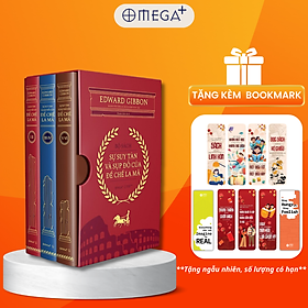 (Boxset trọn bộ 3 tập – Bìa giả da nghệ thuật, áo ôm) SỰ SUY TÀN VÀ SỤP ĐỔ CỦA ĐẾ CHẾ LA MÃ - Edward Gibbon - Thanh Khê dịch – Omegaplus - Edward R.Rosset
