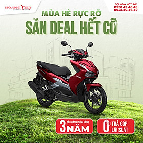 Xe máy Honda Air Blade 125cc 2025 - Phiên Bản Tiêu Chuẩn - Đỏ Đen Bạc