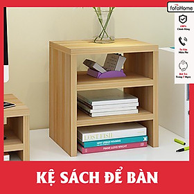 Mua Kệ Sách Gỗ MDF Để Bàn 3 Ngăn Hình Chữ Nhật Cực Đẹp Lữu Trữ Vật Dụng Ngăn Nắp
