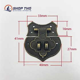 Mua Khóa hộp giá cổ 40*41mm (3 cái)