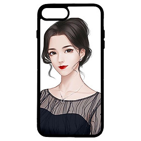 Ốp lưng cho iPhone 7 Plus Girl 219 - Hàng chính hãng