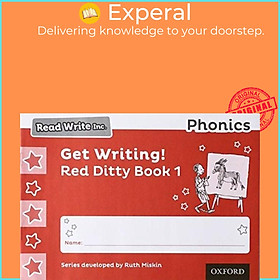Sách - Read Write Inc. Phonics: Get Writing! Red Ditty Book 1 Pack of 10 by Tim Archbold (UK edition, paperback)