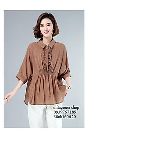 Tk16-0620-ÁO KIỂU CÁNH DƠI EO THUN