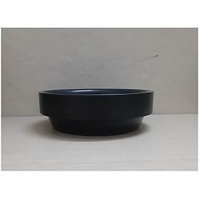 10 Khay Đĩa Nhựa Lót Đế Chậu D26 - Màu Đen