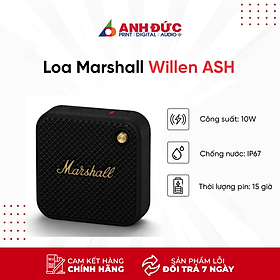 Loa Bluetooth Marshall Willen Portable - Hàng chính hãng
