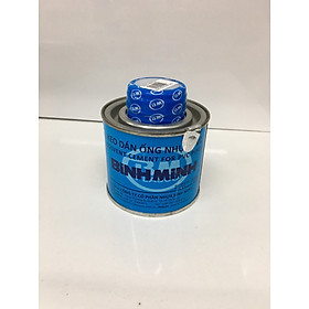 Keo dán ống nhựa pvc bình minh - lon 200g - lon 500g