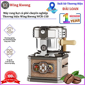 Mua Máy rang hạt cà phê không khói tự động chuyên nghiệp. Thương hiệu Đài Loan cao cấp Wing Kwong WCR-150. HÀNG CHÍNH HÃNG