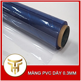 Màng PVC Dày 0,3mm | Màng PVC Dẻo | Màng Nhựa PVC Trong Suốt | Màng PVC Mỏng | Tấm Lót Chống Thấm Nước