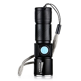 Mua Đèn pin mini cao cấp Q5 - siêu sáng có sạc cổng USB ( màu ngẫu nhiên)