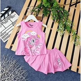 Sét váy áo pony bé gái cực xinh cho bé 10-36kg