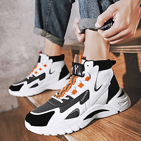Giày Nam Giày Sneaker Thể Thao Nam Cổ Cao Phong Cách Hàn Quốc M30