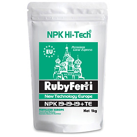 Mua Phân bón NPK Hi-Tech: RubyFerti NPK 19-19-19+TE