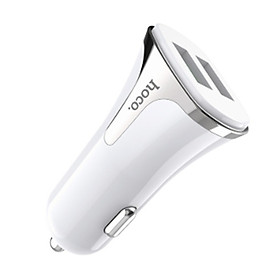 Mua Tẩu Sạc Điện Thoại Trên Xe Hơi  Hoco Z31 + Tặng Kèm 1 Ghế Đỡ Điện Thoại Chữ O - Hàng Chính Hãng