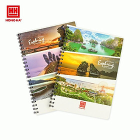 Sổ lò xo Hồng Hà 200 trang A4 Landscape (4145)