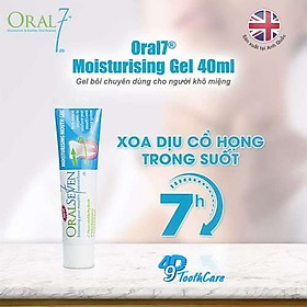 Gel Bôi Giữ Ẩm Oral7 Dùng Cho Người Khô Miệng, Giữ Ẩm Suốt 7 Giờ