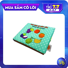Sách vải chủ đề: Hoa quả màu sắc (PiPô Việt Nam)