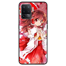 Ốp lưng dành cho Oppo A54 - A74 - A94 mẫu Cô Gái Đỏ