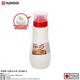 Chai đựng nước sốt Nakaya 380ml - Hàng nội địa Nhật Bản nhập khẩu chính hãng
