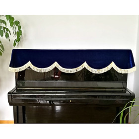 khăn phủ đàn piano chất nhung mịn chống bụi chống xước đàn