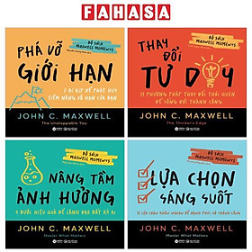 Combo Sách Maxwell Moments - Khoảnh Khắc Thay Đổi Cuộc Đời - Alpha Books