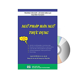 Hình ảnh sách Sách - Ngữ Pháp Hán Ngữ Thực Dụng + DVD tài liệu