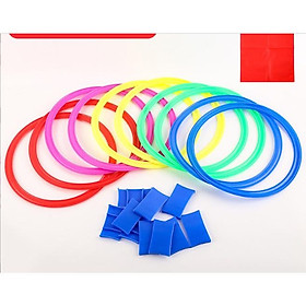 Mua Set 10 Vòng Nhảy lò cò Thông Minh Cho Bé size lớn 38 cm có khớp nối