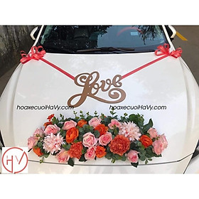 Mua HOA LỤA CHO XE RƯỚC DÂU