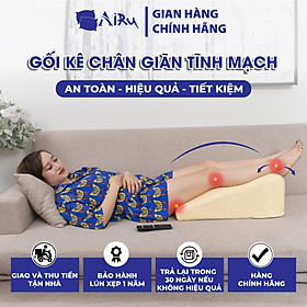 Mua Gối hỗ trợ điều trị suy giãn tĩnh mạch AIRU- Giúp máu lưu thông 2 chiều về tim giảm tê bì chân