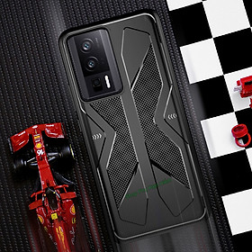 Ốp lưng dành cho Redmi K60 Pro - Redmi K60 đen chống sốc