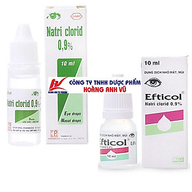 Mua (10 CHAI)NATRI CLORID NƯỚC MUỐI SINH LÝ NHỎ MẮT  MŨI