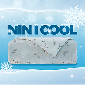 [CHĂN HÈ MÁT LẠNH] Mền lạnh I Cool Advance NIN House | Chăn mền Ice Silk fabric siêu mát lạnh cao cấp nhiều màu sắc