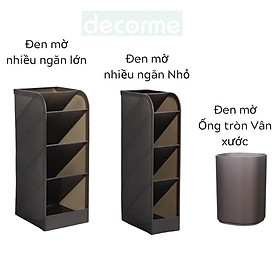 Mua Ống bút đa năng nhiều ngăn BW kệ đựng bút phụ kiện văn phòng phẩm DECORME