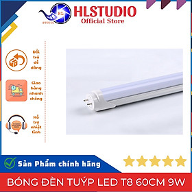 Hình ảnh Combo 2 Bóng đèn tuýp Led T8 60cm 9w giá tốt, tiết kiệm điện HL Lighting