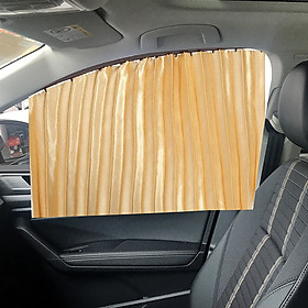 bộ 4 rèm vải lụa che nắng 4 cánh cửa Ô tô đa năng hiệu quả, dùng cho tất cả các dòng xe 4 chỗ, 5 chỗ, 7 chỗ - Hàng Chính Hãng