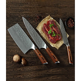 Mua BỘ 3  DAO NHẬT - DAO BẾP SASHIMI  USUBA MÃ DT2