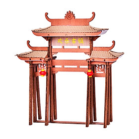 Wooden  Building  for Festival Gifts  Adults Boy