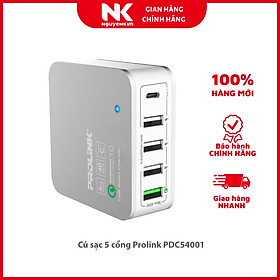 Mua Củ sạc 5 cổng Prolink PDC54001 - Hàng chính hãng